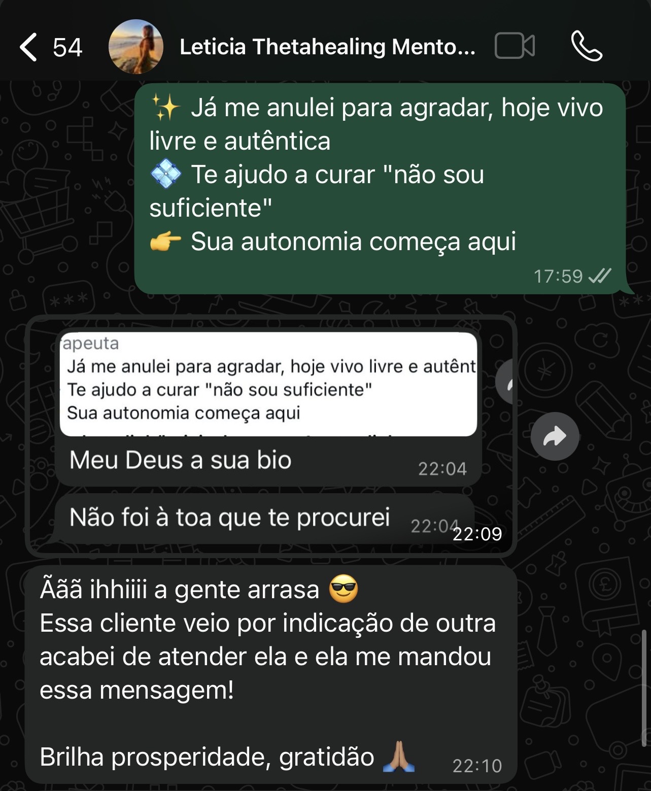 Depoimento de Letícia