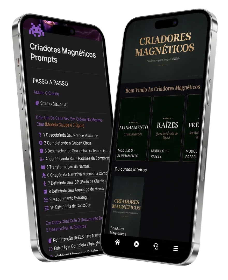 Biblioteca de prompts avançados + Curso Criador Magnético incluído